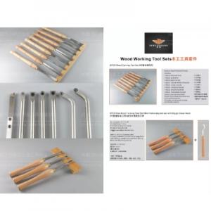 Carbide Woodturning Tool Set with Extended Service Life and Standard Design