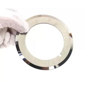 Circular Tungsten Carbide Lithium Battery Slitter Blades with Extended Lifespan and Polished Finish