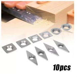 Standard Tungsten Carbide Woodturning Tools Set for Precision Woodworking Purposes