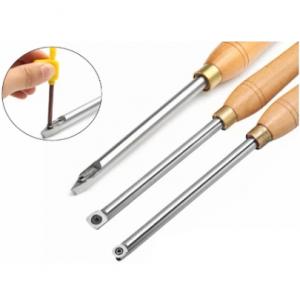 Wood Turning Hand Woodworking Tool With Wear Resistant Carbide Blade