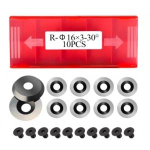  Φ16mm Carbide Indexable Inserts Tungsten Carbide Round Turning Inserts